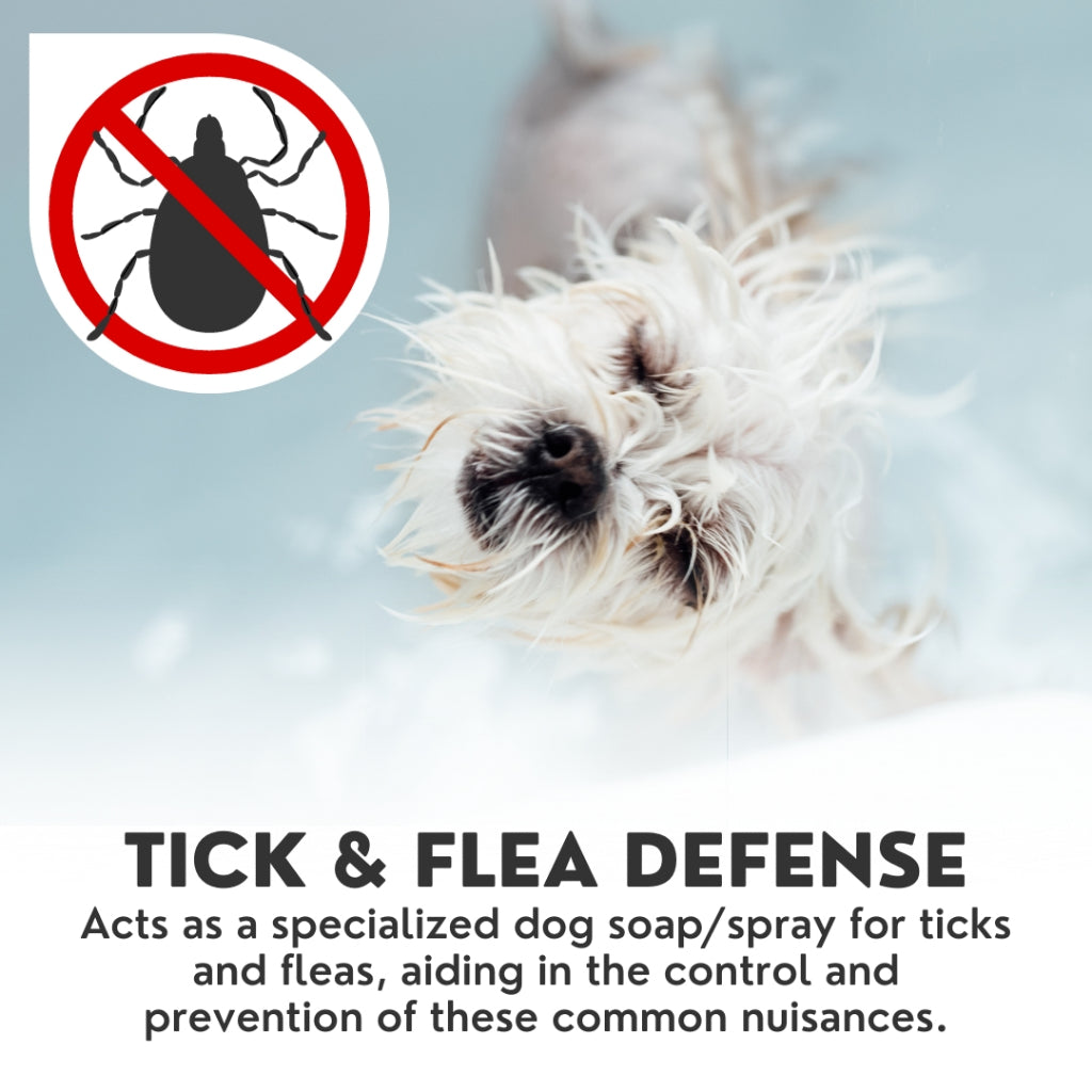 Petcher Tick and Flea Spray 250ml for Dogs and Cats