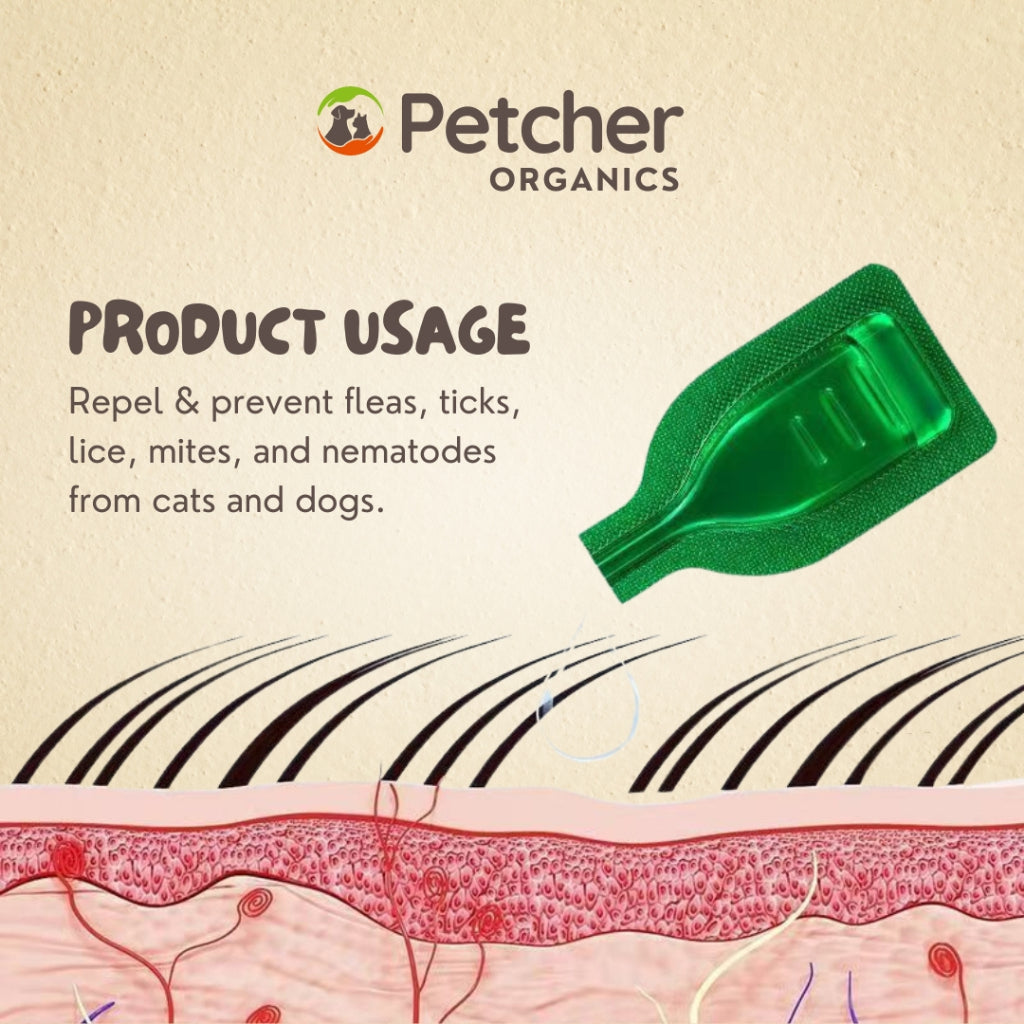 Petcher Ivermectin Spot-On Treatment for Dogs and Cats