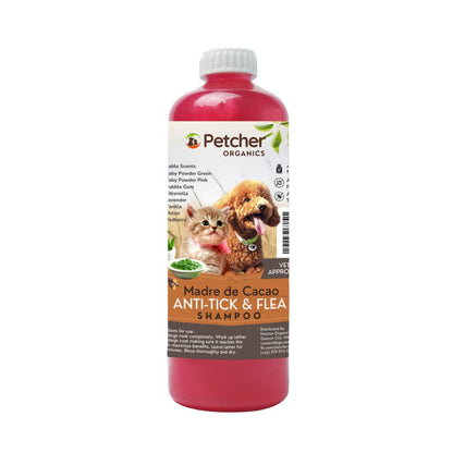 Petcher Madre De Cacao Tick And Flea Shampoo for Dogs and Cats