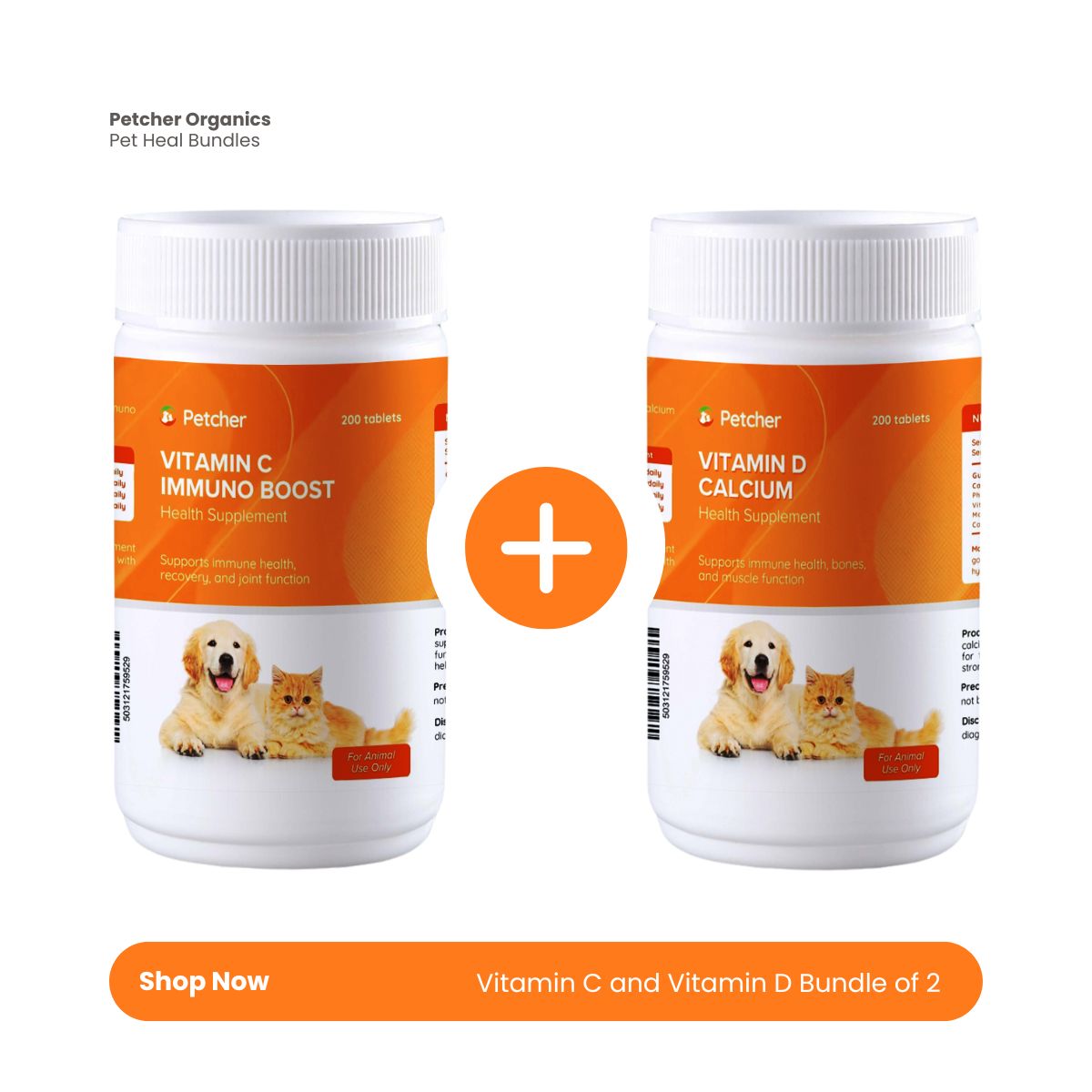 Petcher Pet Multivitamins Skin and Coat Soft Chews for Dogs