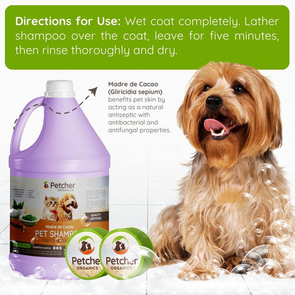 Petcher 9-in-1 Madre De Cacao Pet Bundle Tick and Flea Care for Dogs and Cats