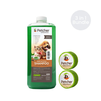 Petcher 9-in-1 Madre De Cacao Pet Bundle Tick and Flea Care for Dogs and Cats