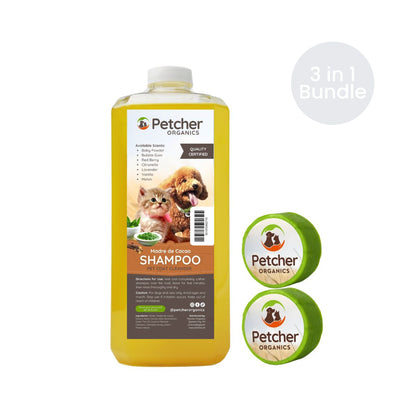 Petcher 9-in-1 Madre De Cacao Pet Bundle Tick and Flea Care for Dogs and Cats