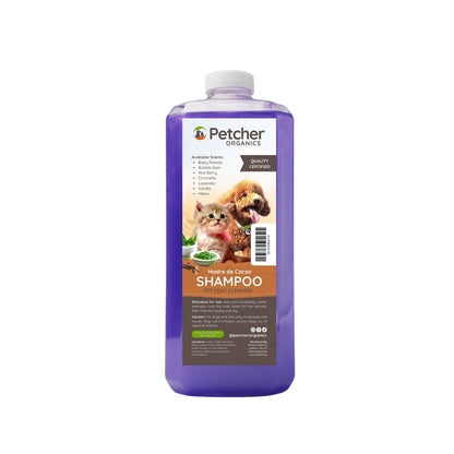 Petcher Madre De Cacao 1 Liter 500ml 250ml Tick and Flea Pet Shampoo