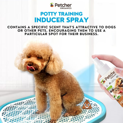 Petcher Dog Potty Inducer Spray 50ml Pet Defecation