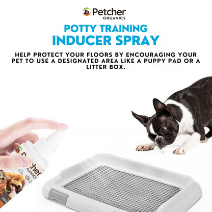 Petcher Dog Potty Inducer Spray 50ml Pet Defecation