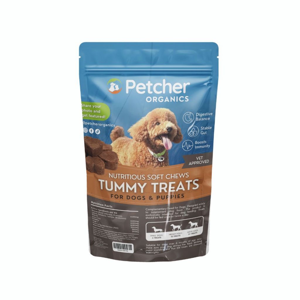 Petcher Probiotic Soft Chews 75g Dog Treats for All Breeds