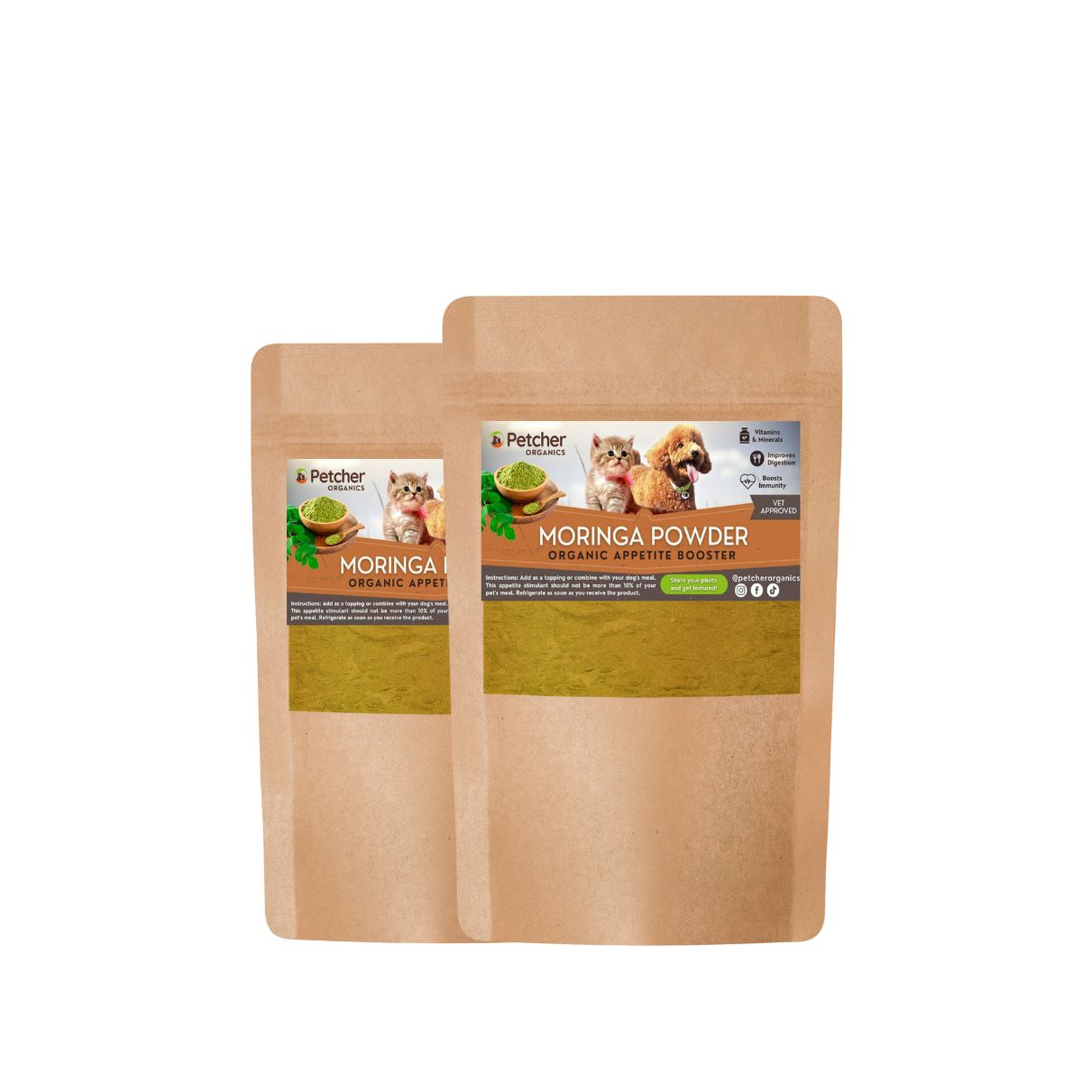 Petcher Buy 1 Take 1 Pure Moringa Powder 100g Pet Food Topper