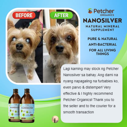 Petcher Nanosilver 500ml Mineral Supplement for Pets