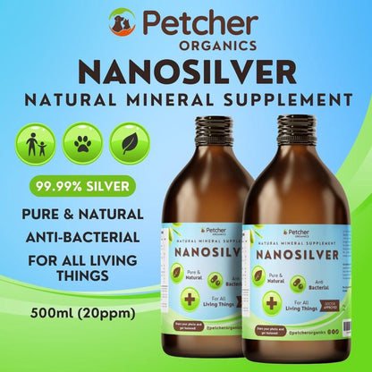 Petcher Nanosilver 500ml Mineral Supplement for Pets